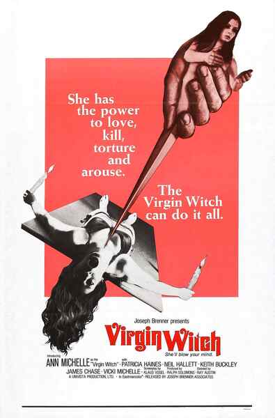 Virgin Witch (1972) starring Ann Michelle on DVD on DVD