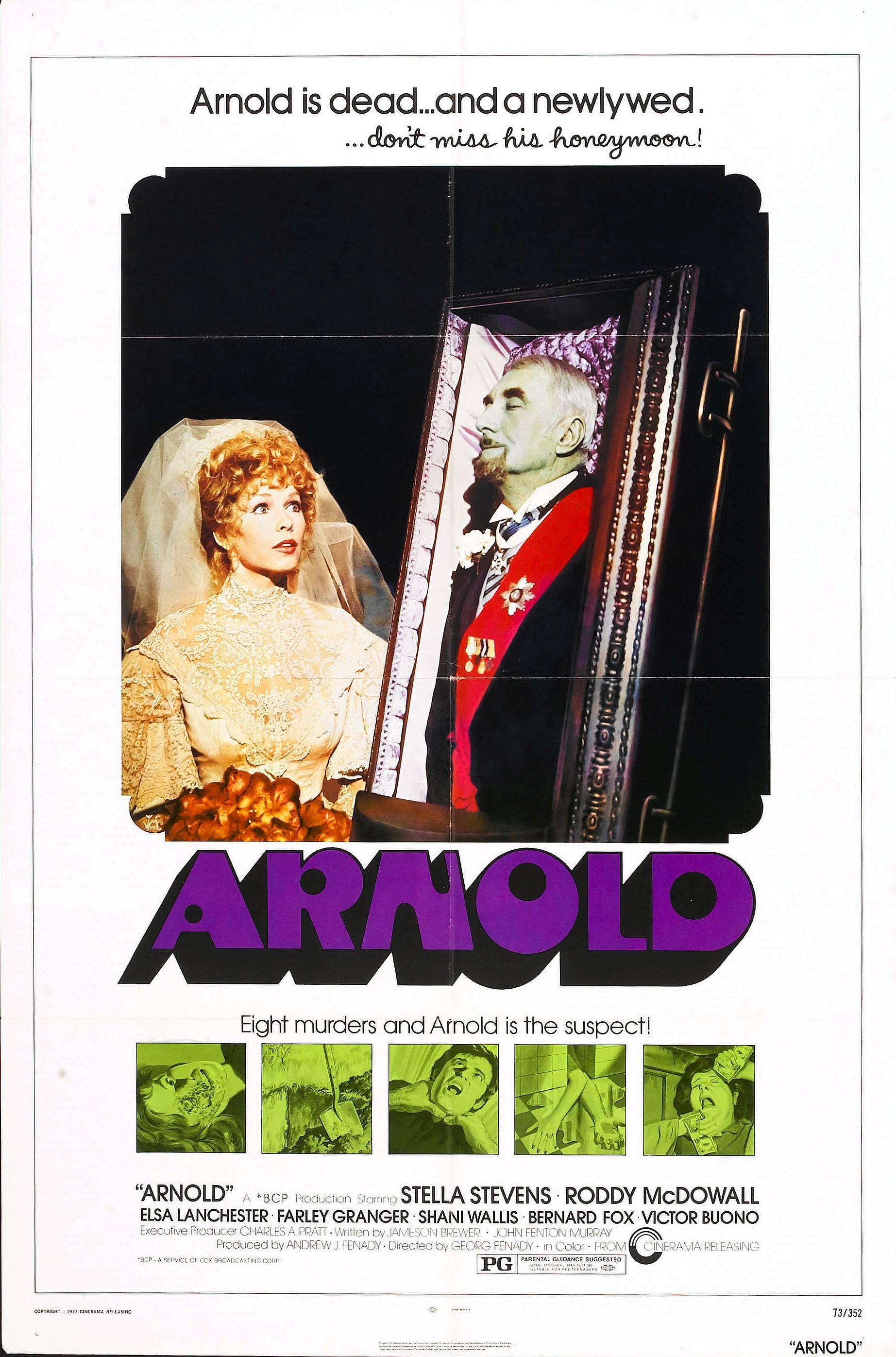Arnold (1973) starring Stella Stevens on DVD on DVD