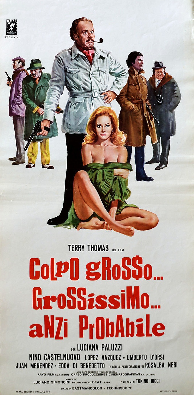 Colpo grosso... grossissimo... anzi probabile (1972) with English Subtitles on DVD on DVD