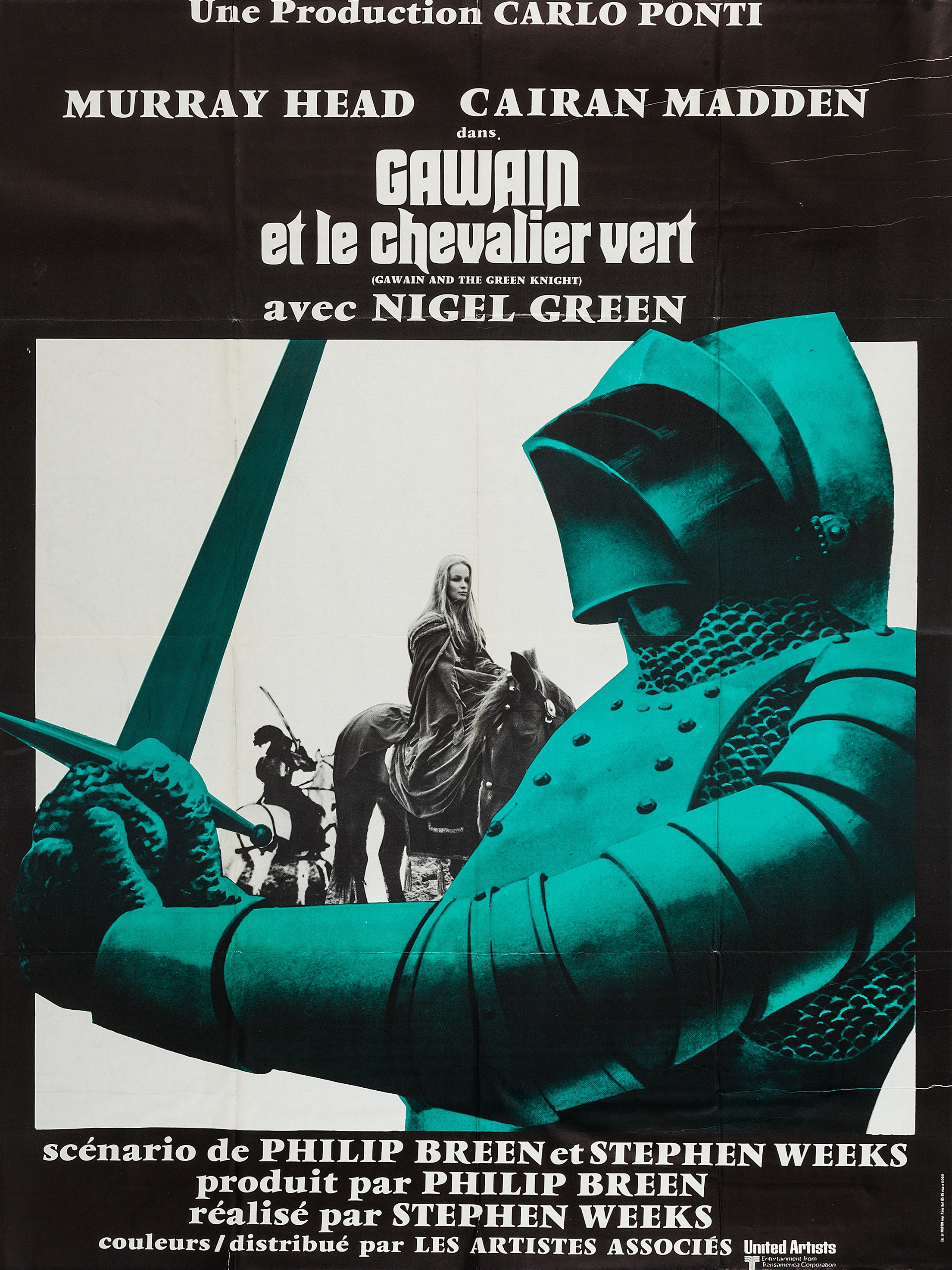 Gawain and the Green Knight (1973) starring Murray Head on DVD on DVD