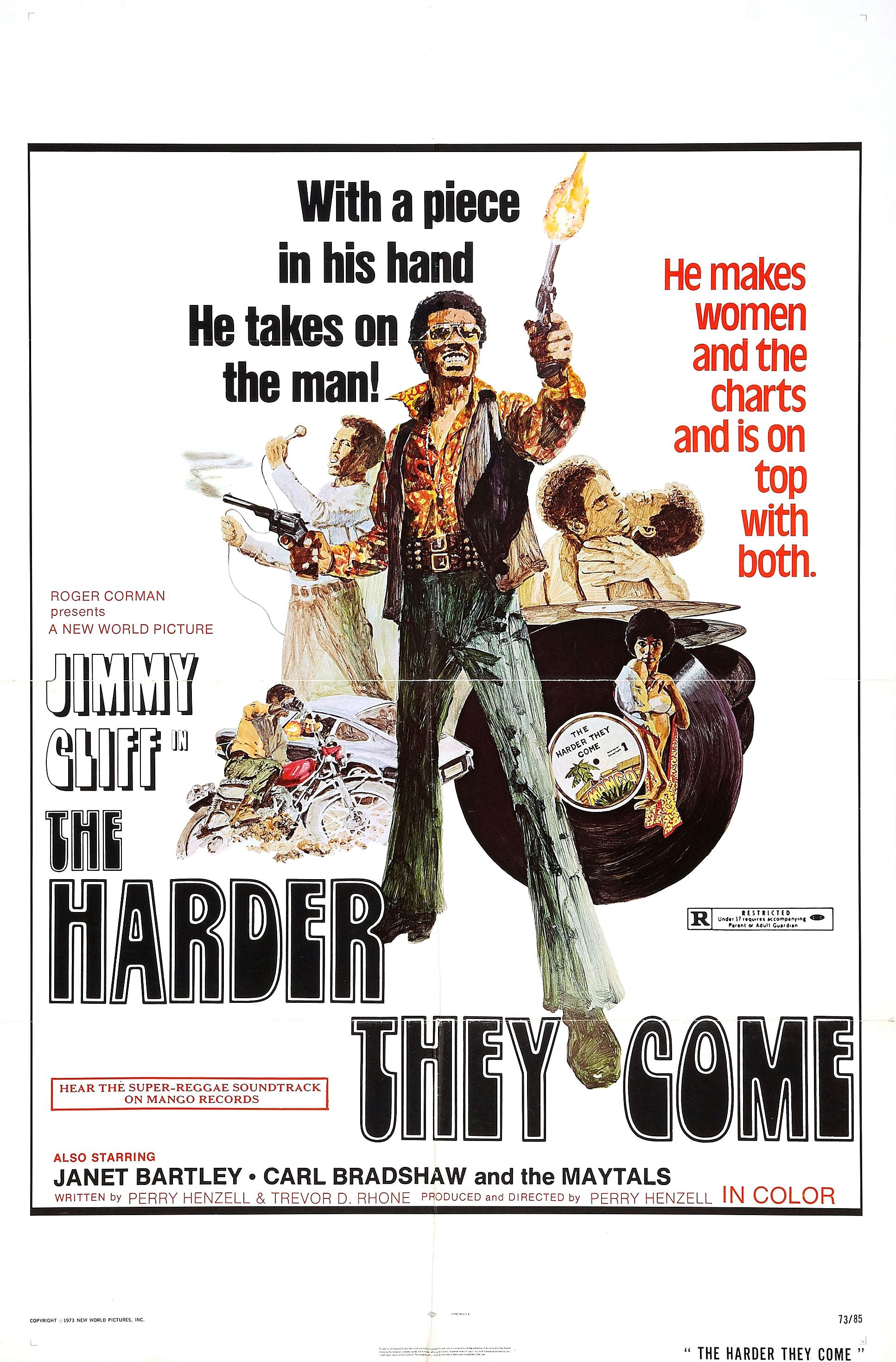 The Harder They Come (1972) starring Jimmy Cliff on DVD on DVD