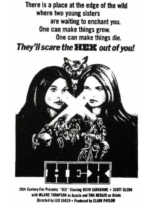 Hex (1973) starring Keith Carradine on DVD on DVD