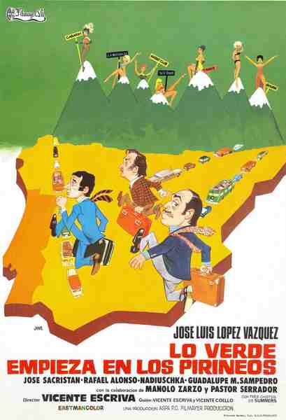 Lo verde empieza en los Pirineos (1973) Screenshot 1
