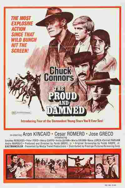 The Proud and Damned (1972) starring Chuck Connors on DVD on DVD