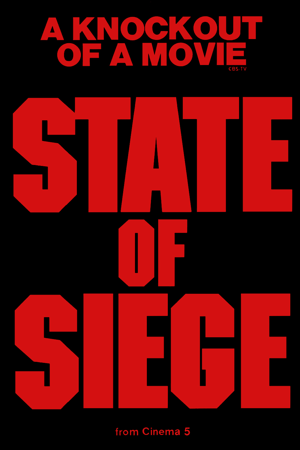 State of Siege (1972) with English Subtitles on DVD on DVD