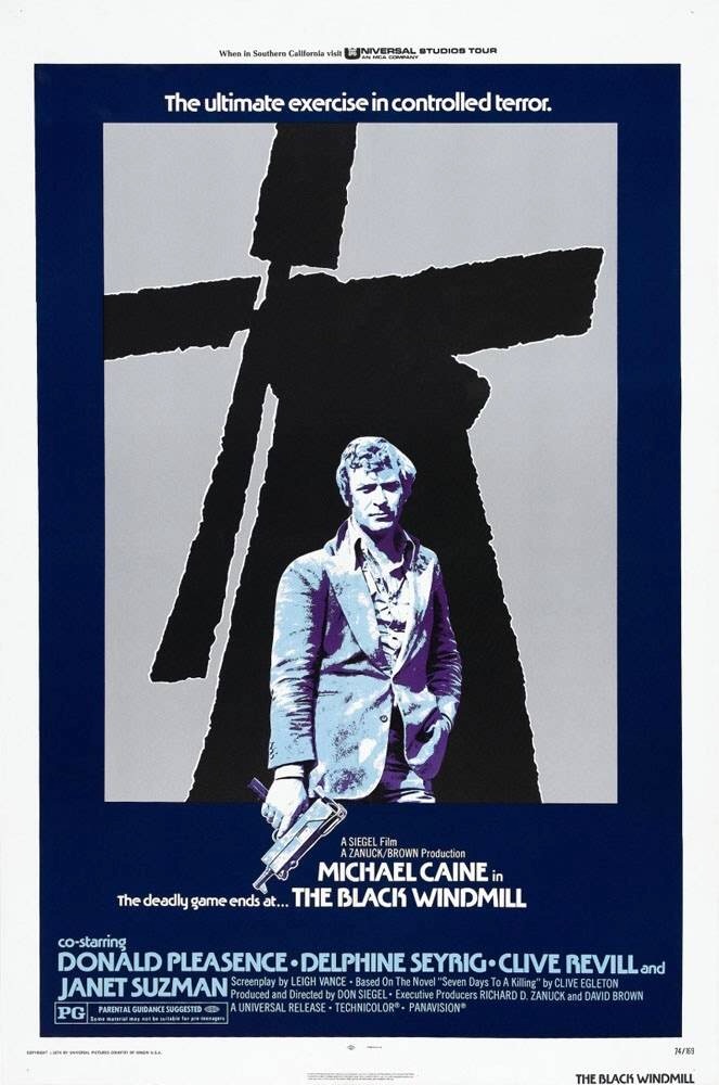 The Black Windmill (1974) starring Michael Caine on DVD on DVD