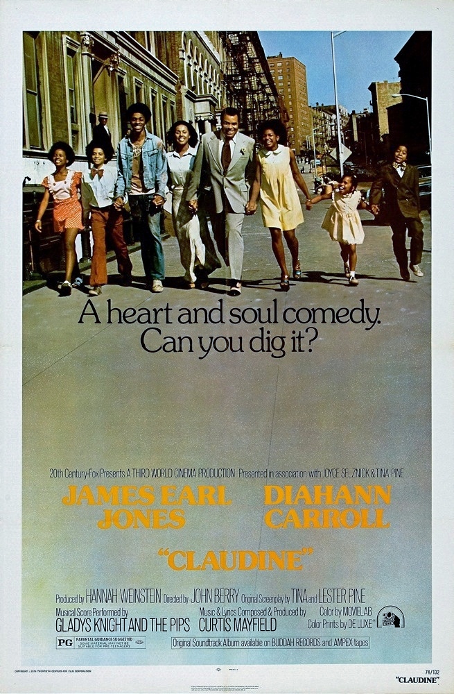 Claudine (1974) starring Diahann Carroll on DVD on DVD