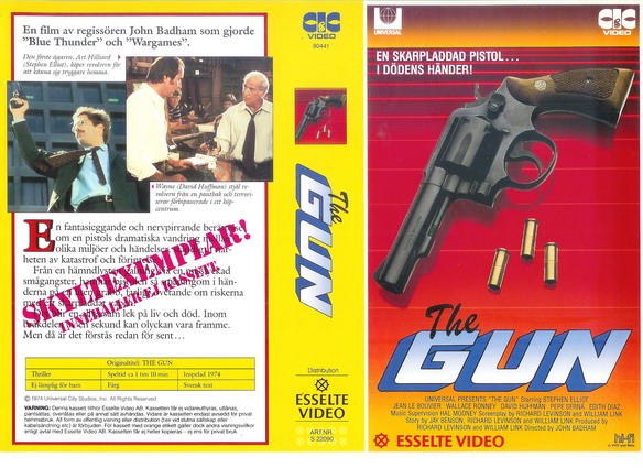 The Gun (1974) starring Stephen Elliott on DVD on DVD