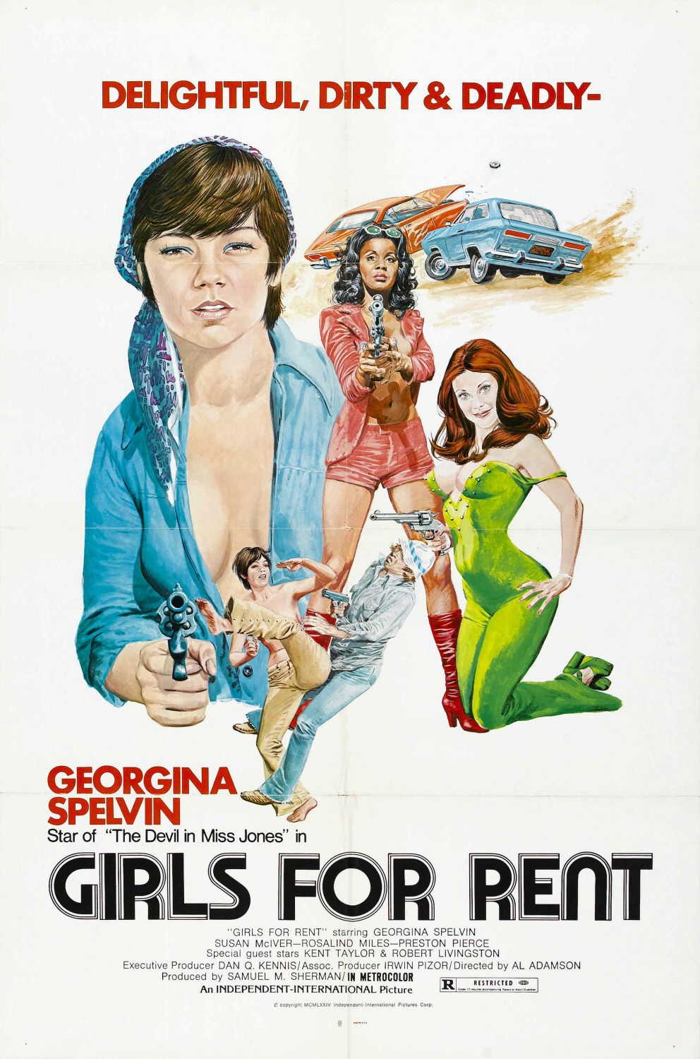 Girls for Rent (1974) starring Georgina Spelvin on DVD on DVD