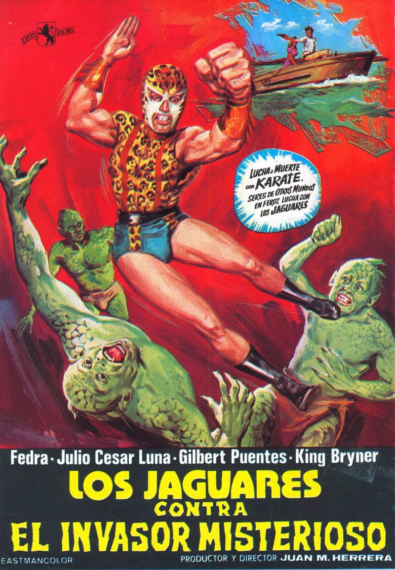 Los jaguares contra el invasor misterioso (1975) with English Subtitles on DVD on DVD