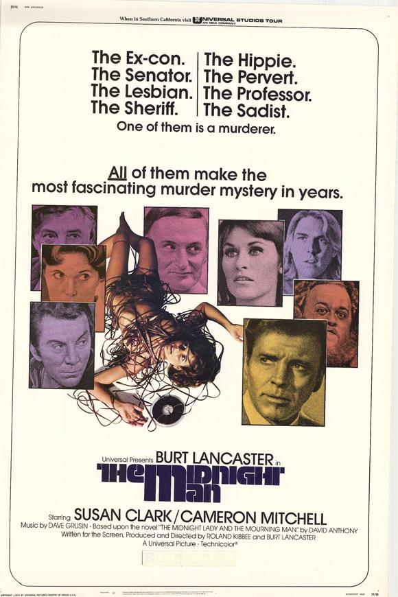 The Midnight Man (1974) starring Burt Lancaster on DVD on DVD
