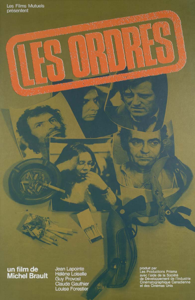 Les ordres (1974) with English Subtitles on DVD on DVD