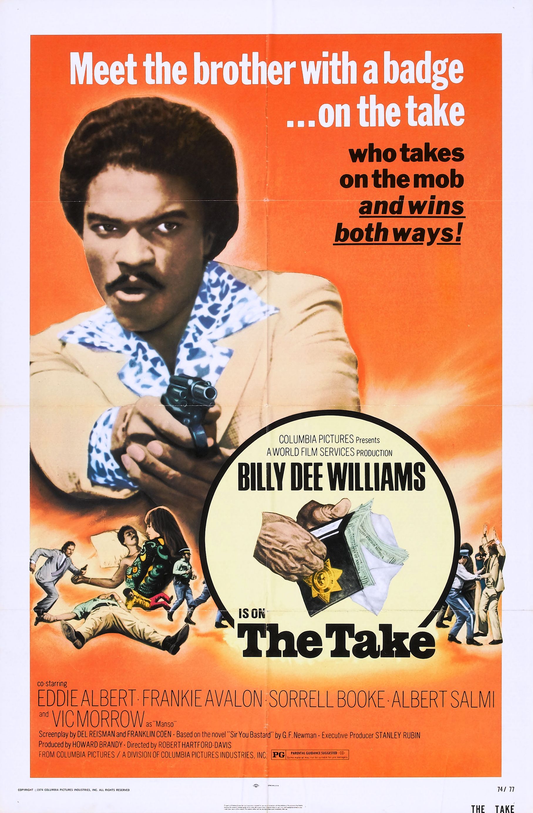The Take (1974) starring Billy Dee Williams on DVD on DVD