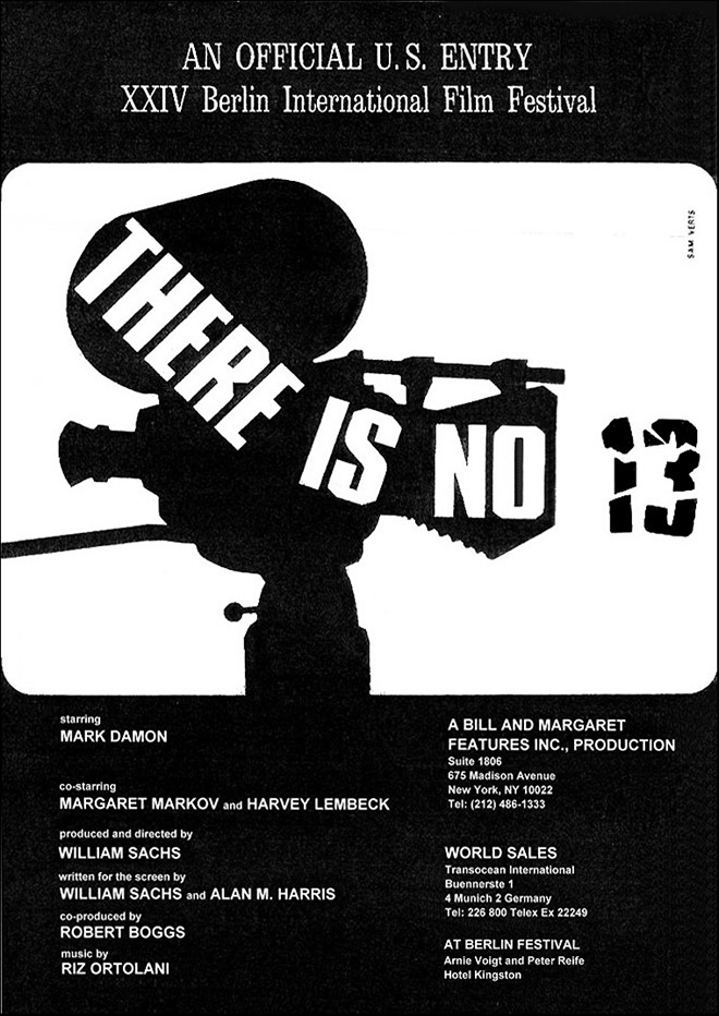 There Is No 13 (1974) starring Mark Damon on DVD on DVD
