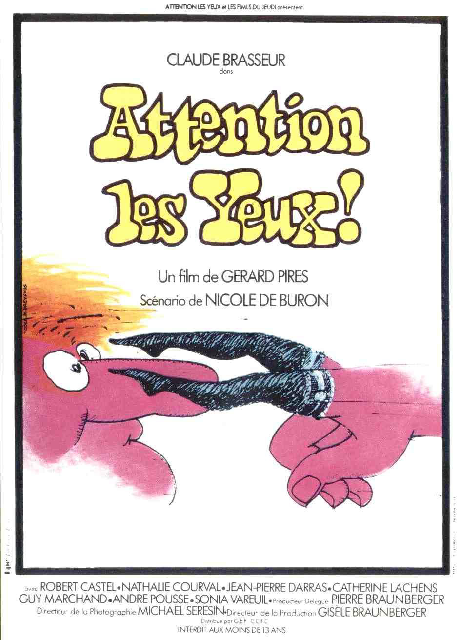 Attention les yeux! (1976) with English Subtitles on DVD on DVD