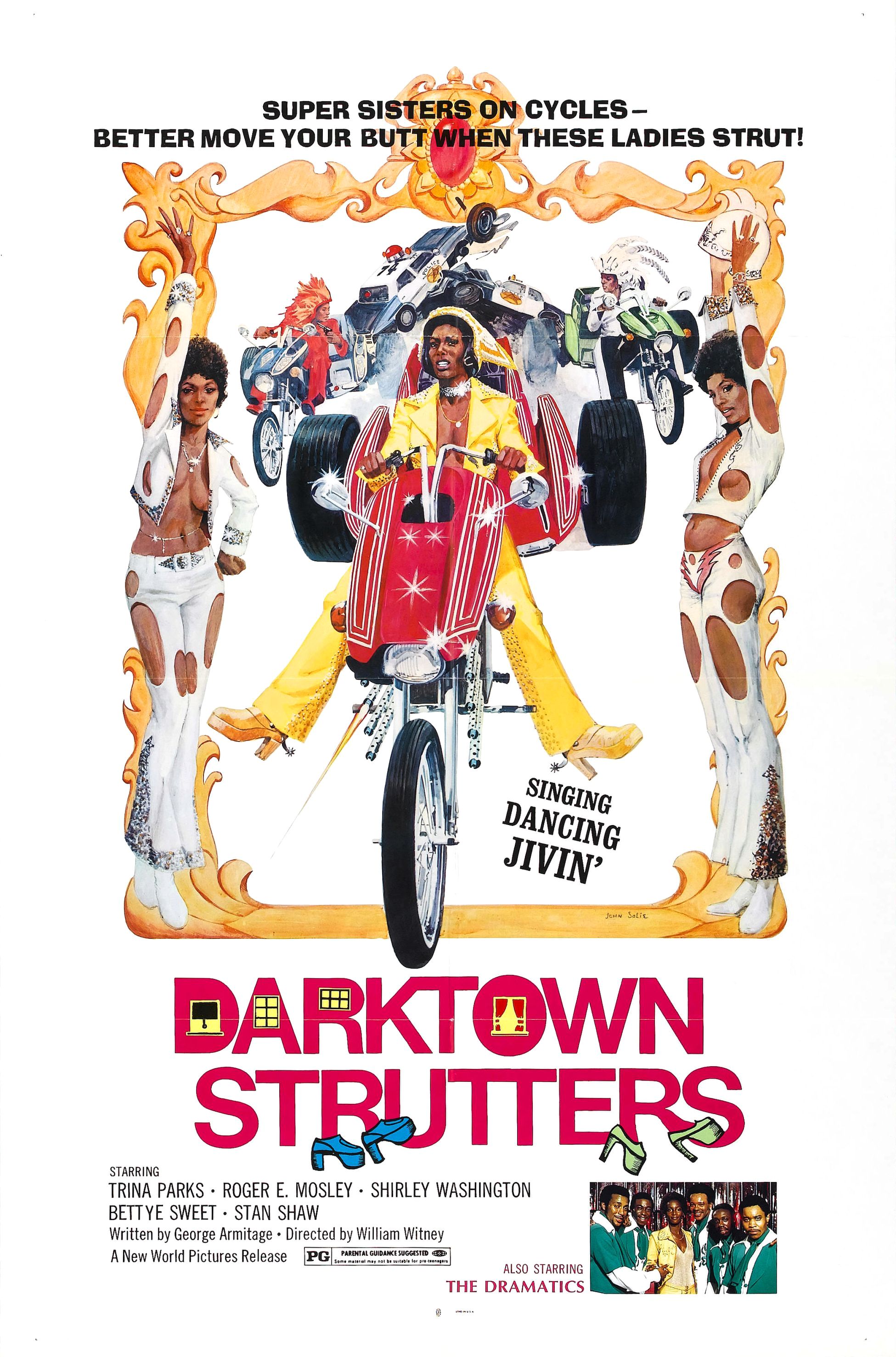 Darktown Strutters (1975) starring Trina Parks on DVD on DVD