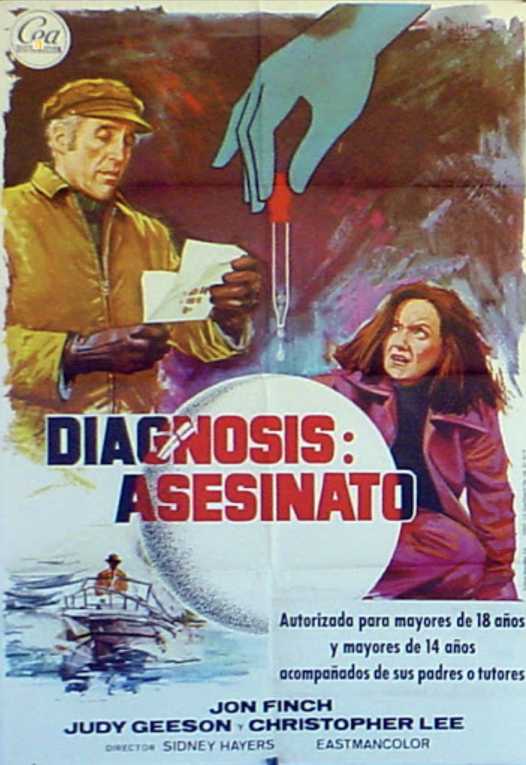 Diagnosis: Murder (1975) starring Jon Finch on DVD on DVD