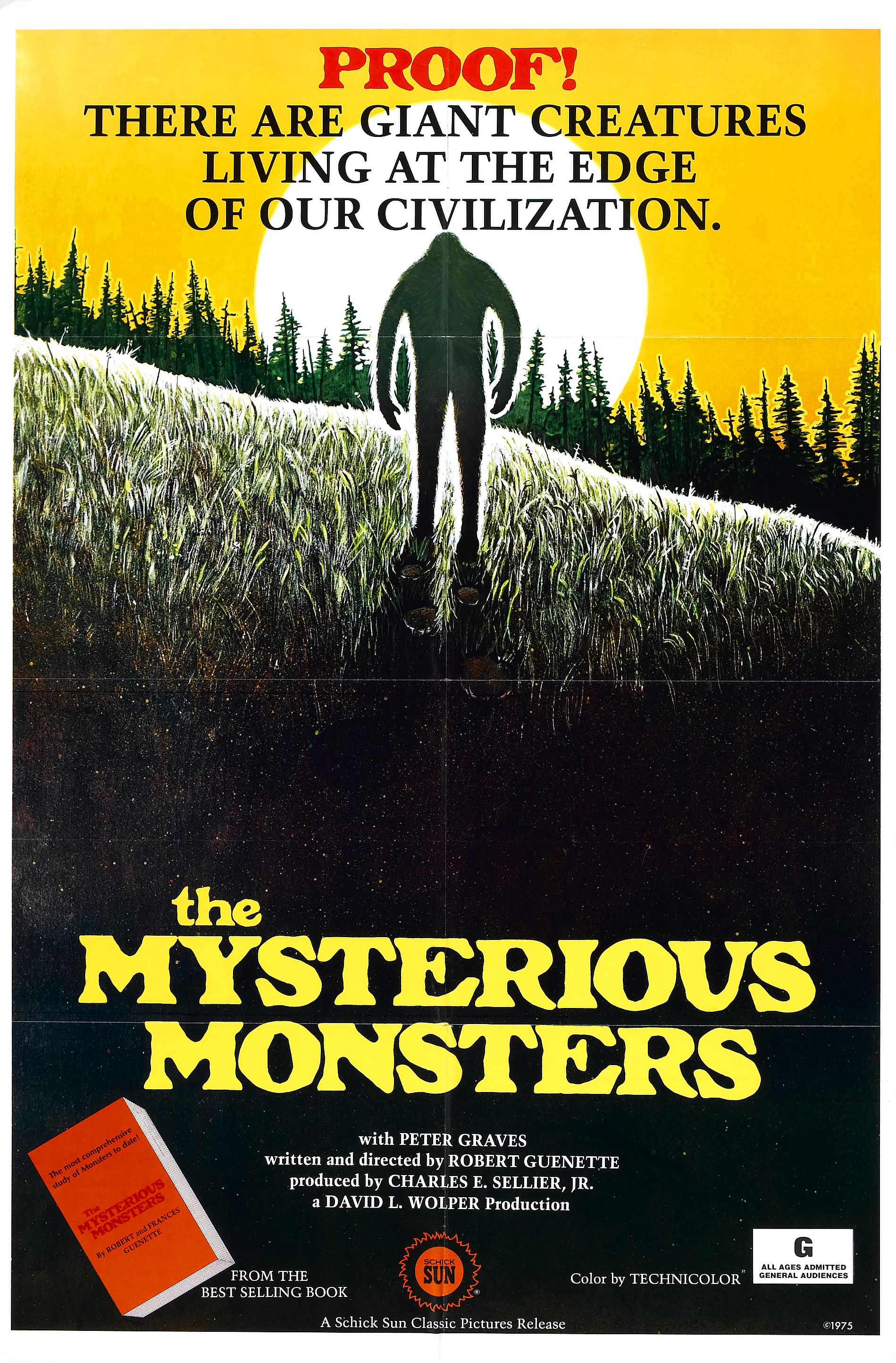The Mysterious Monsters (1975) starring Peter Graves on DVD on DVD