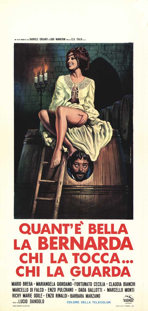 Quant'è bella la Bernarda, tutta nera, tutta calda (1975) with English Subtitles on DVD on DVD