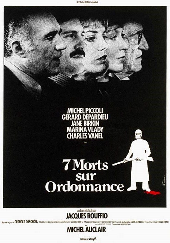7 morts sur ordonnance (1975) with English Subtitles on DVD on DVD