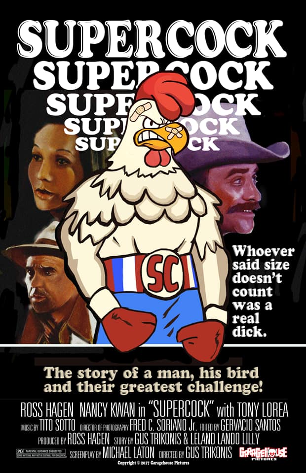 Supercock (1975) starring Ross Hagen on DVD on DVD