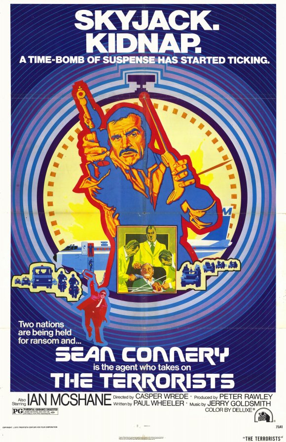 The Terrorists (1975) starring Sean Connery on DVD on DVD