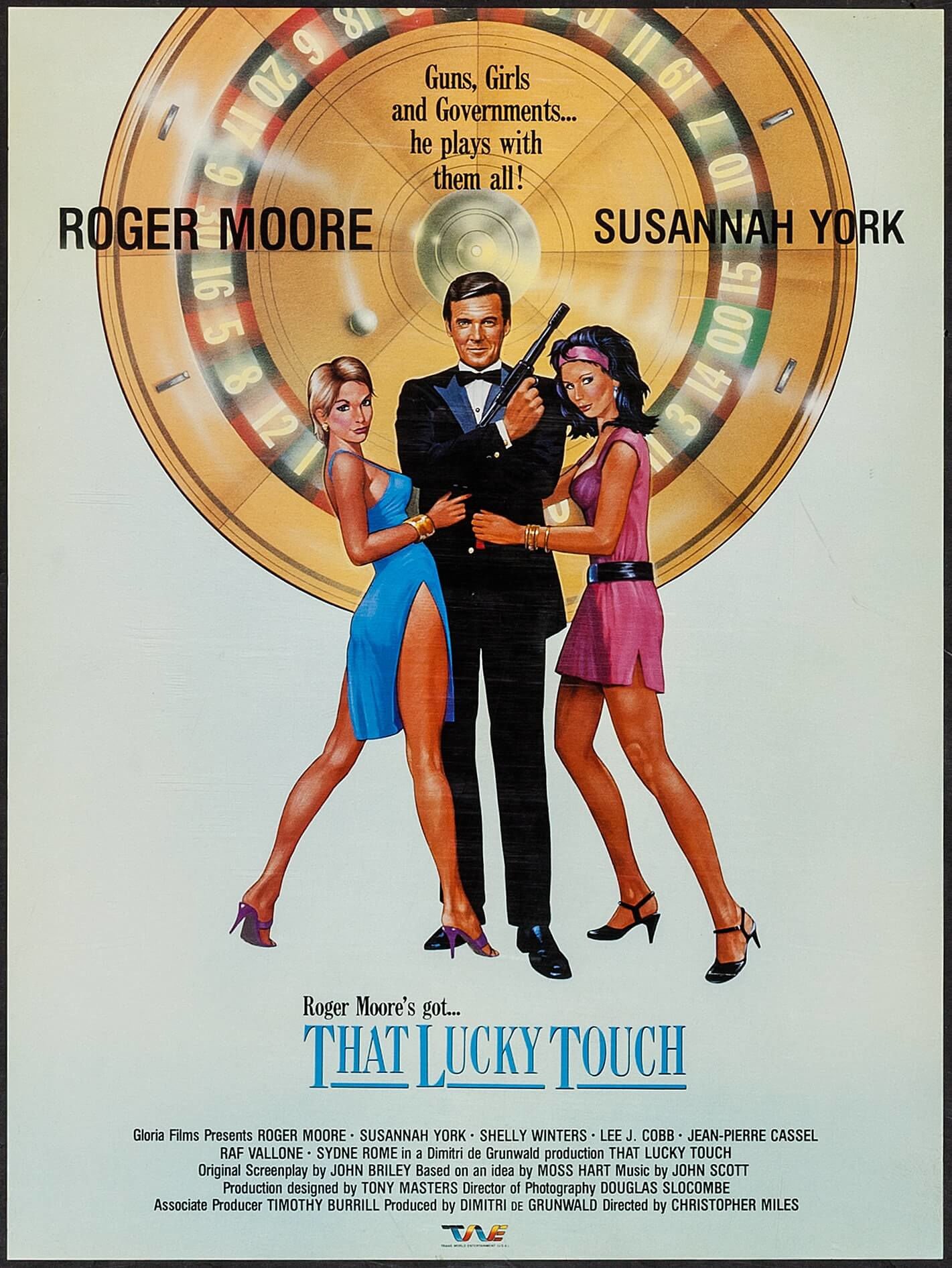 That Lucky Touch (1975) starring Roger Moore on DVD on DVD