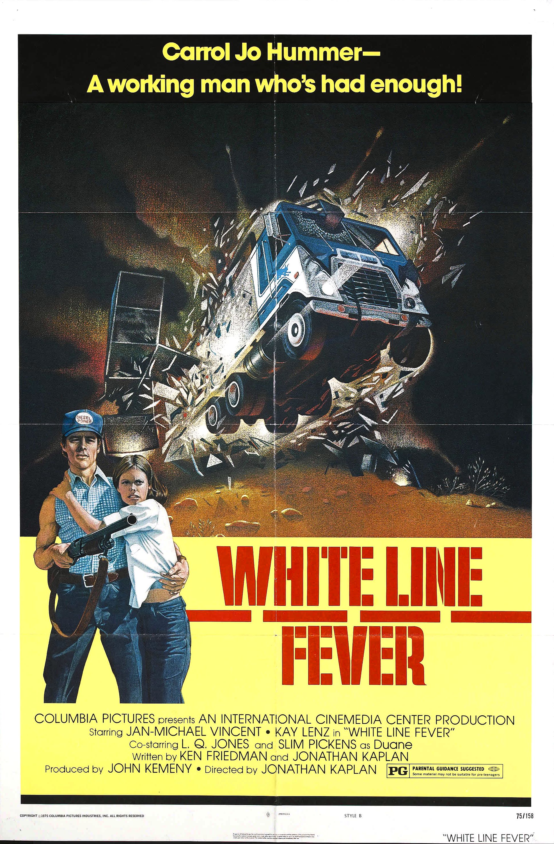 White Line Fever (1975) with English Subtitles on DVD on DVD