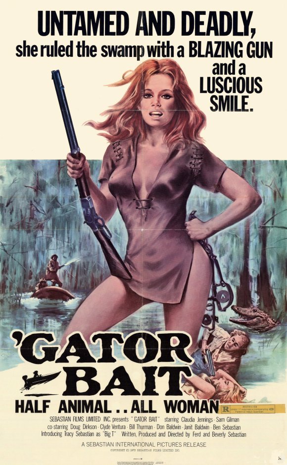 'Gator Bait (1974) starring Claudia Jennings on DVD on DVD