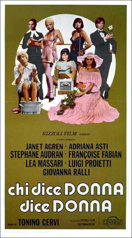 Chi dice donna dice donna (1976) with English Subtitles on DVD on DVD