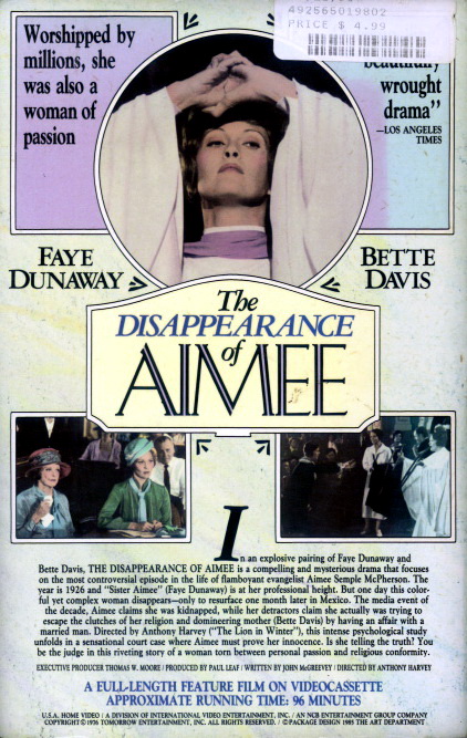 The Disappearance of Aimee (1976) Screenshot 2