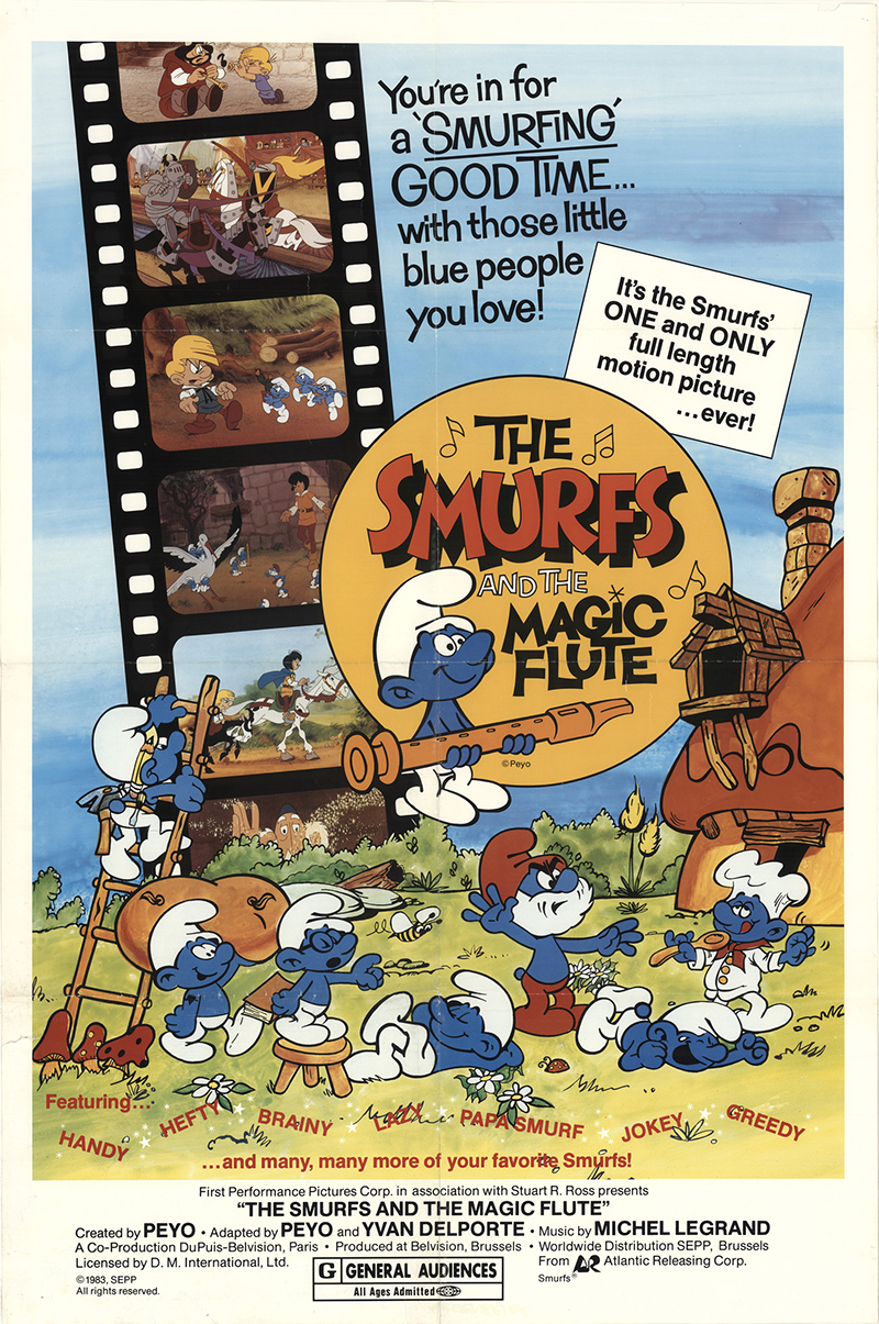 La flûte à six schtroumpfs (1976) with English Subtitles on DVD on DVD