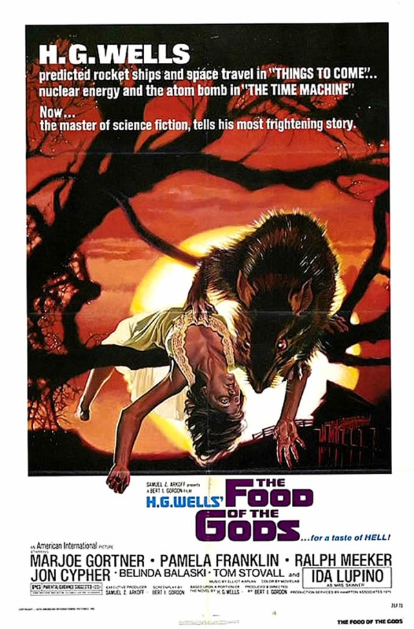 The Food of the Gods (1976) starring Marjoe Gortner on DVD on DVD