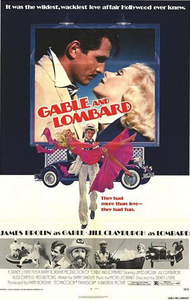 Gable and Lombard (1976) starring James Brolin on DVD on DVD