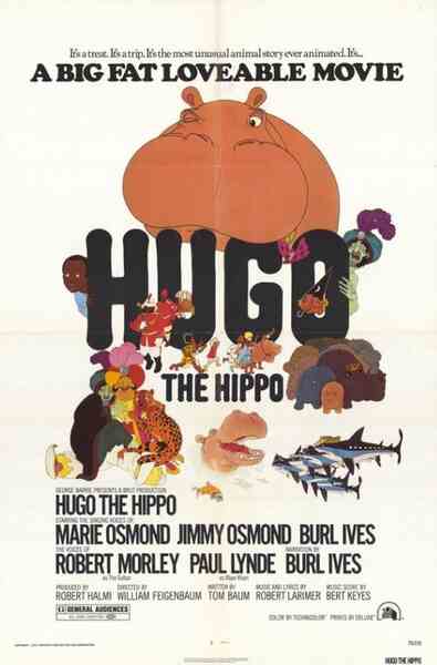 Hugo the Hippo (1975) starring Burl Ives on DVD on DVD