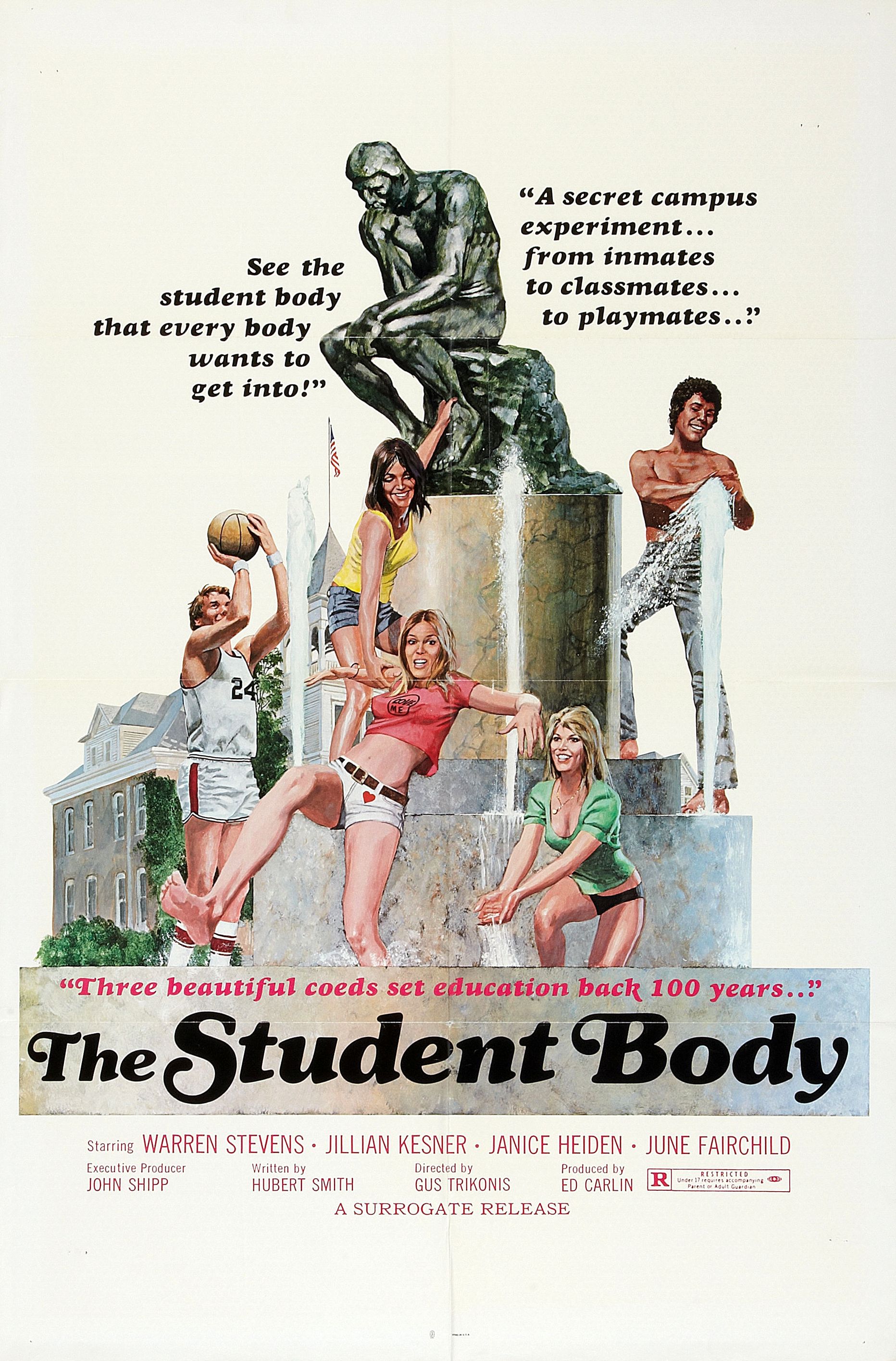 The Student Body (1976) starring Warren Stevens on DVD on DVD