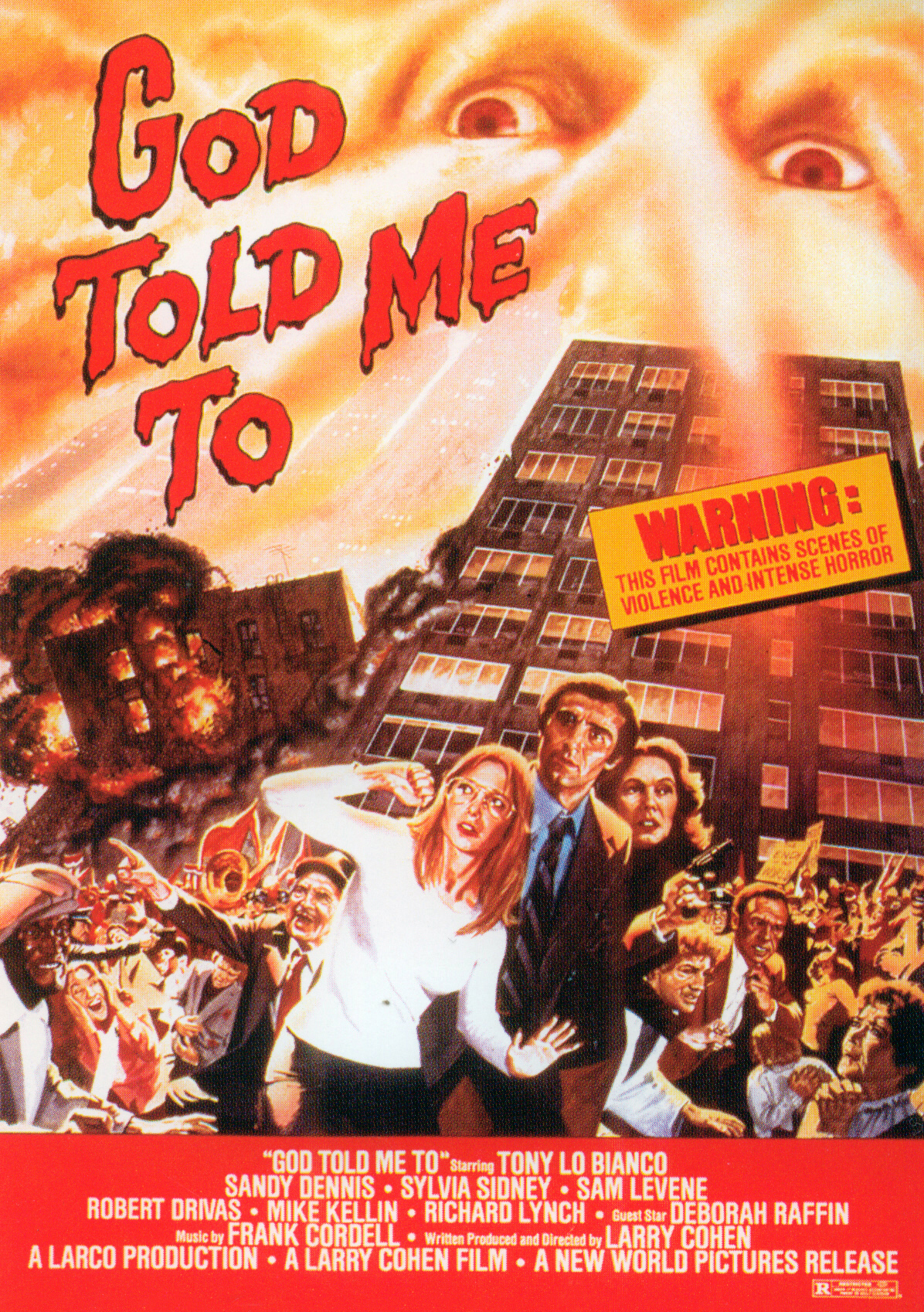 God Told Me To (1976) starring Tony Lo Bianco on DVD on DVD