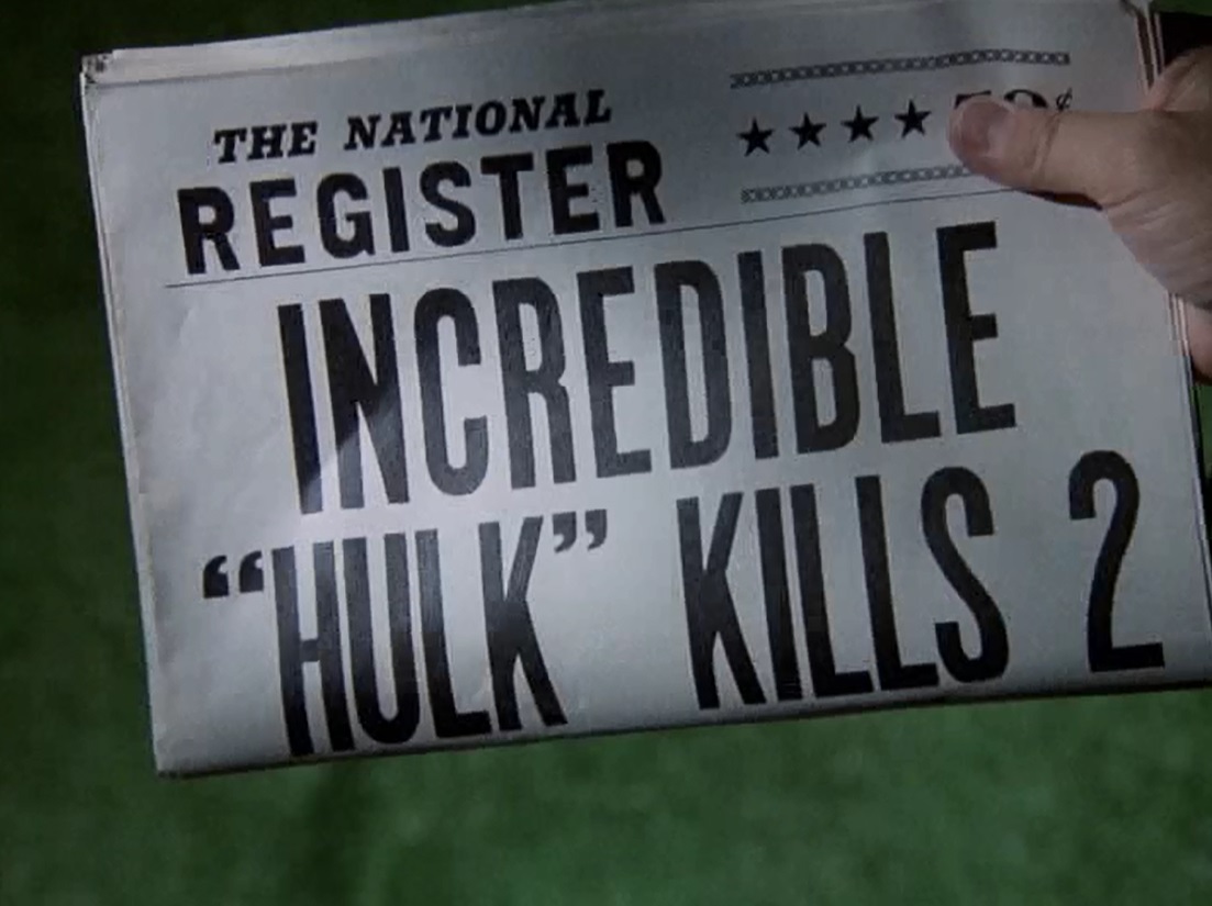 The Incredible Hulk (1977) starring Bill Bixby on DVD on DVD