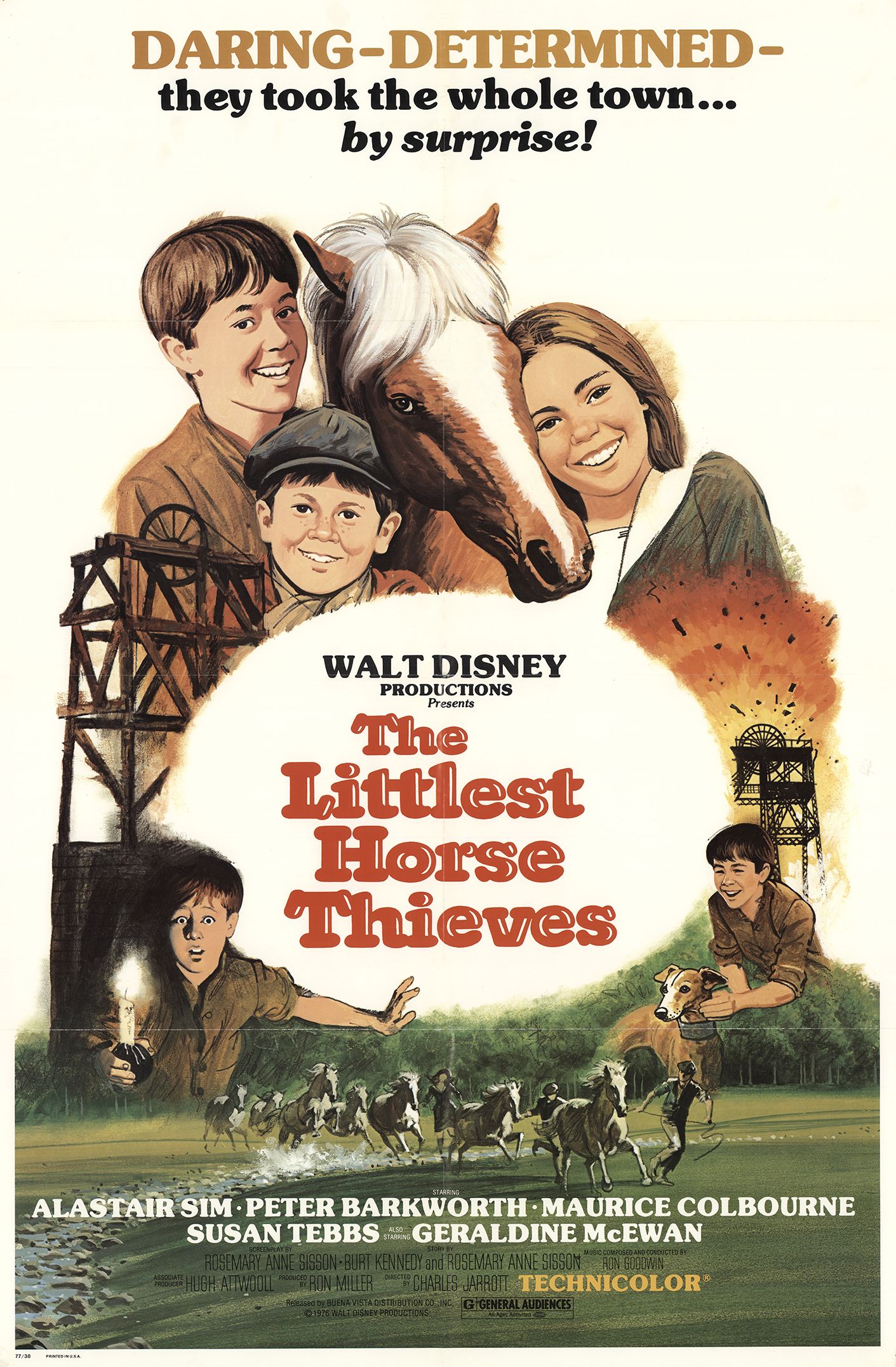The Littlest Horse Thieves (1976) starring Alastair Sim on DVD on DVD