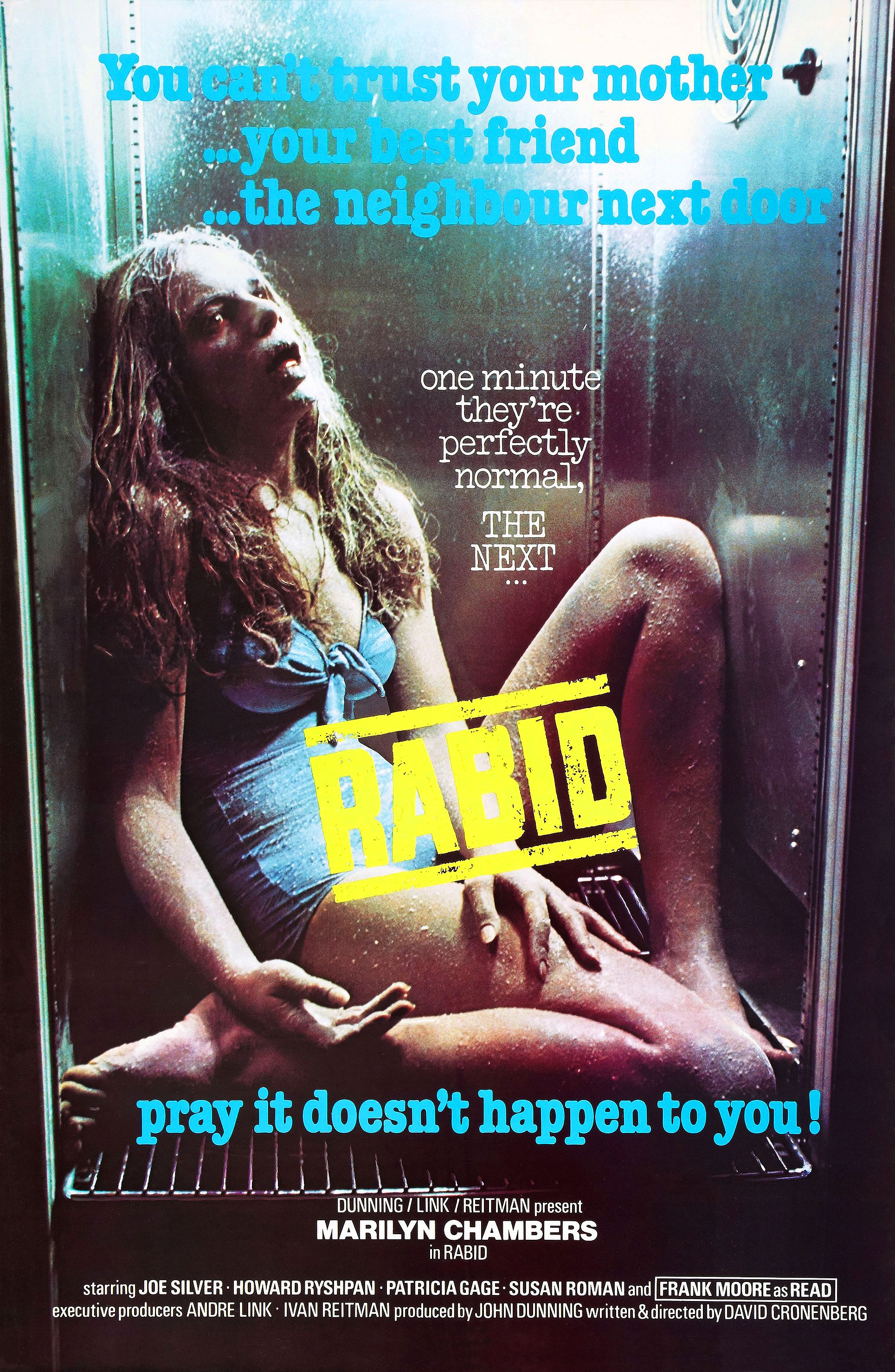 Rabid (1977) starring Marilyn Chambers on DVD on DVD
