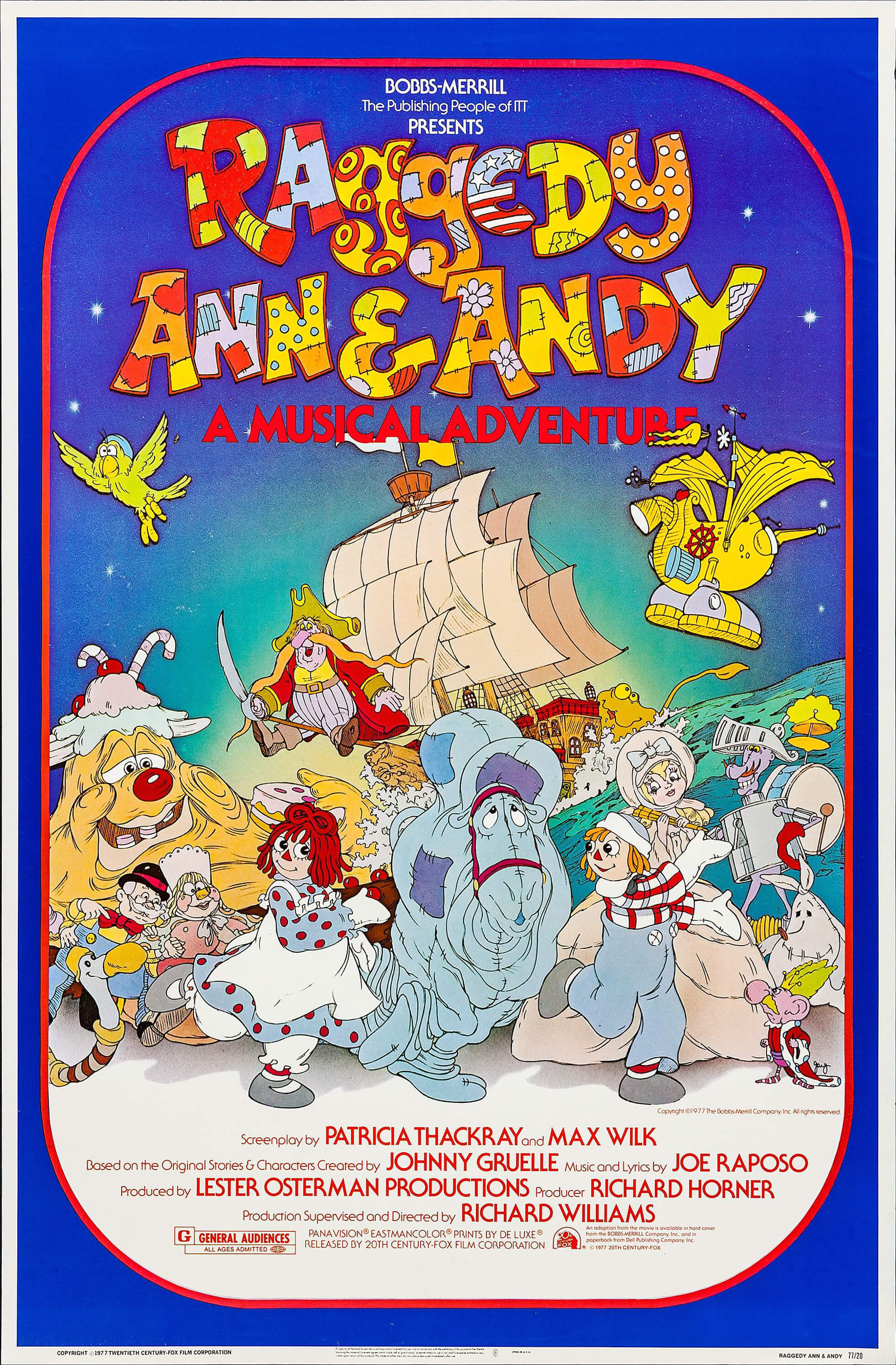 Raggedy Ann & Andy: A Musical Adventure (1977) starring Claire Williams on DVD on DVD