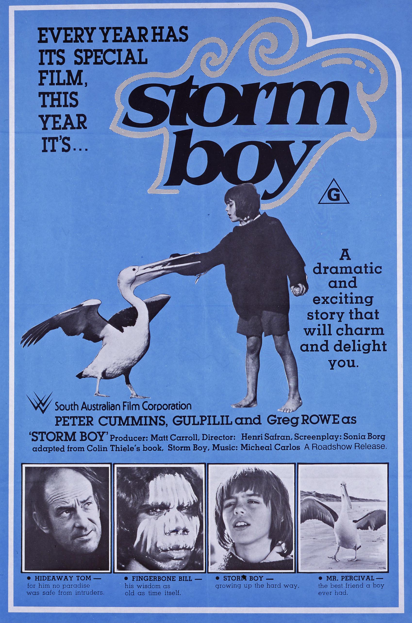Storm Boy (1976) starring Greg Rowe on DVD on DVD