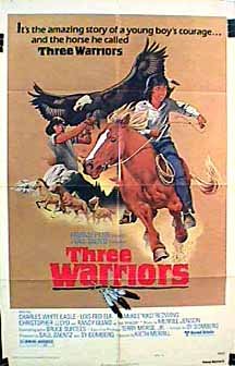 Three Warriors (1977) starring Charles White-Eagle on DVD on DVD