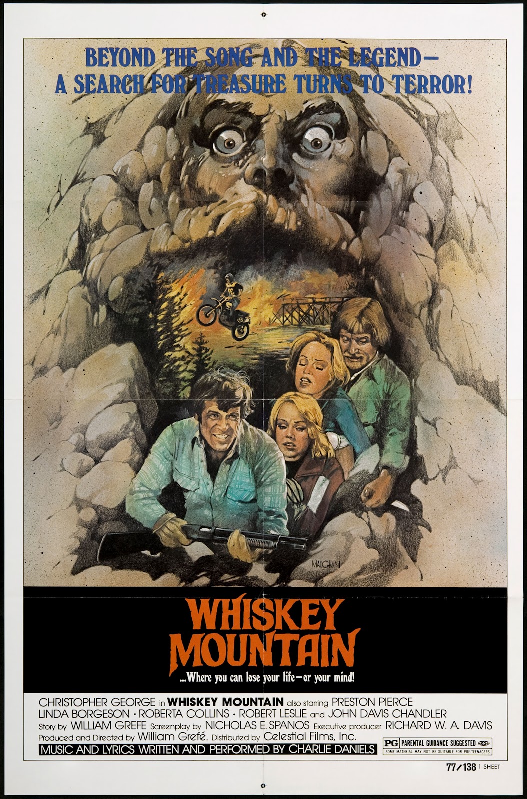 Whiskey Mountain (1977) starring Christopher George on DVD on DVD