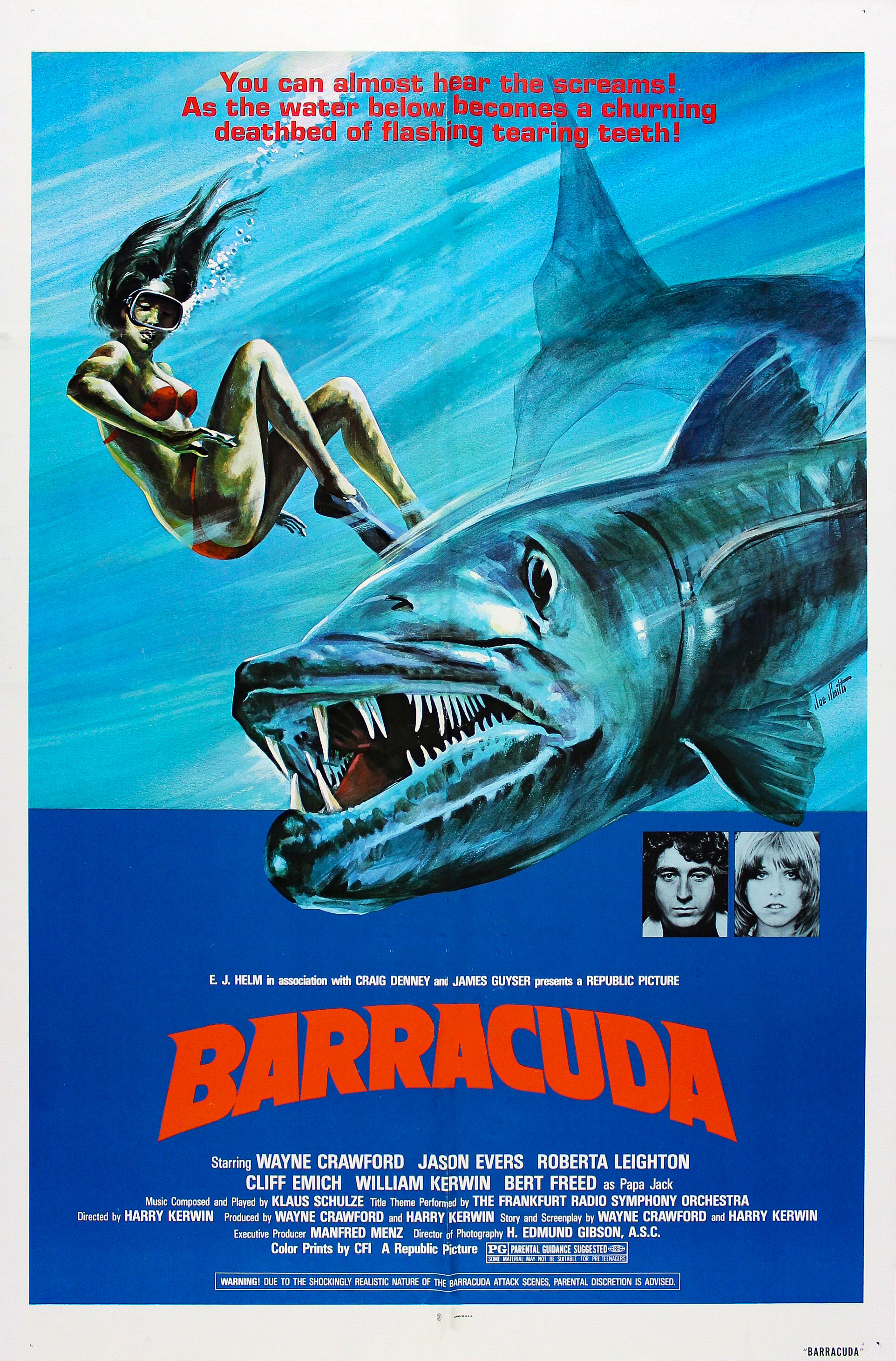 Barracuda (1978) starring Wayne Crawford on DVD on DVD