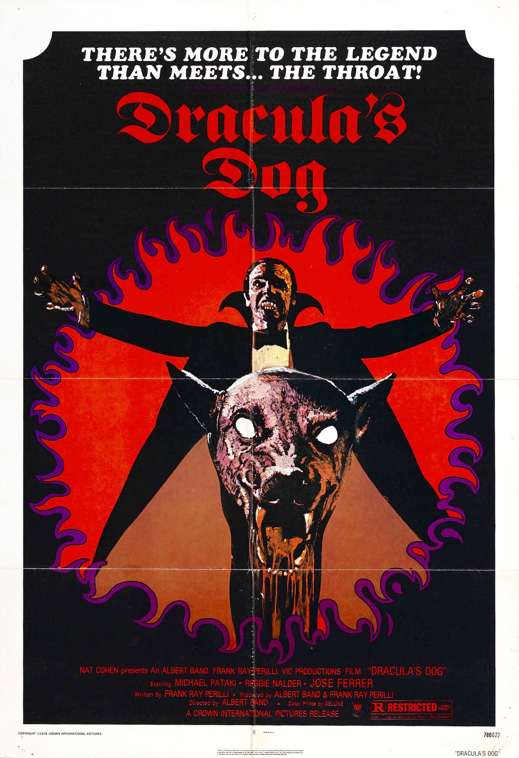 Dracula's Dog (1977) starring Michael Pataki on DVD on DVD