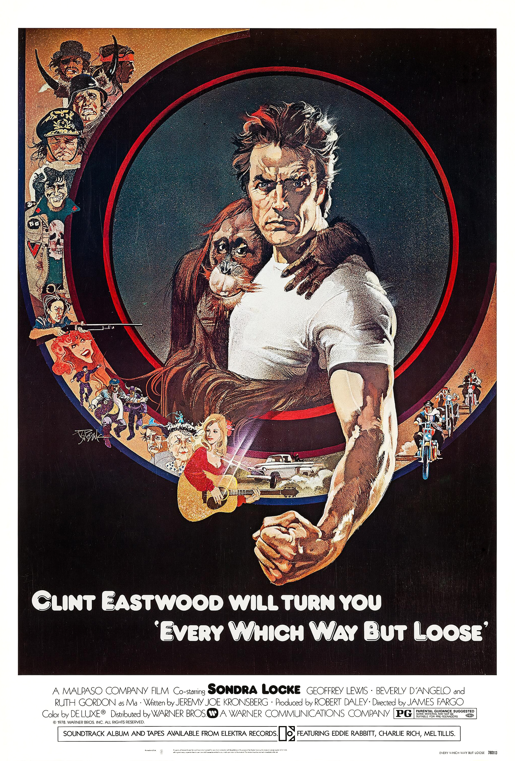 Every Which Way but Loose (1978) starring Clint Eastwood on DVD on DVD
