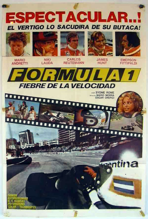 Speed Fever (1978) starring Mario Andretti on DVD on DVD