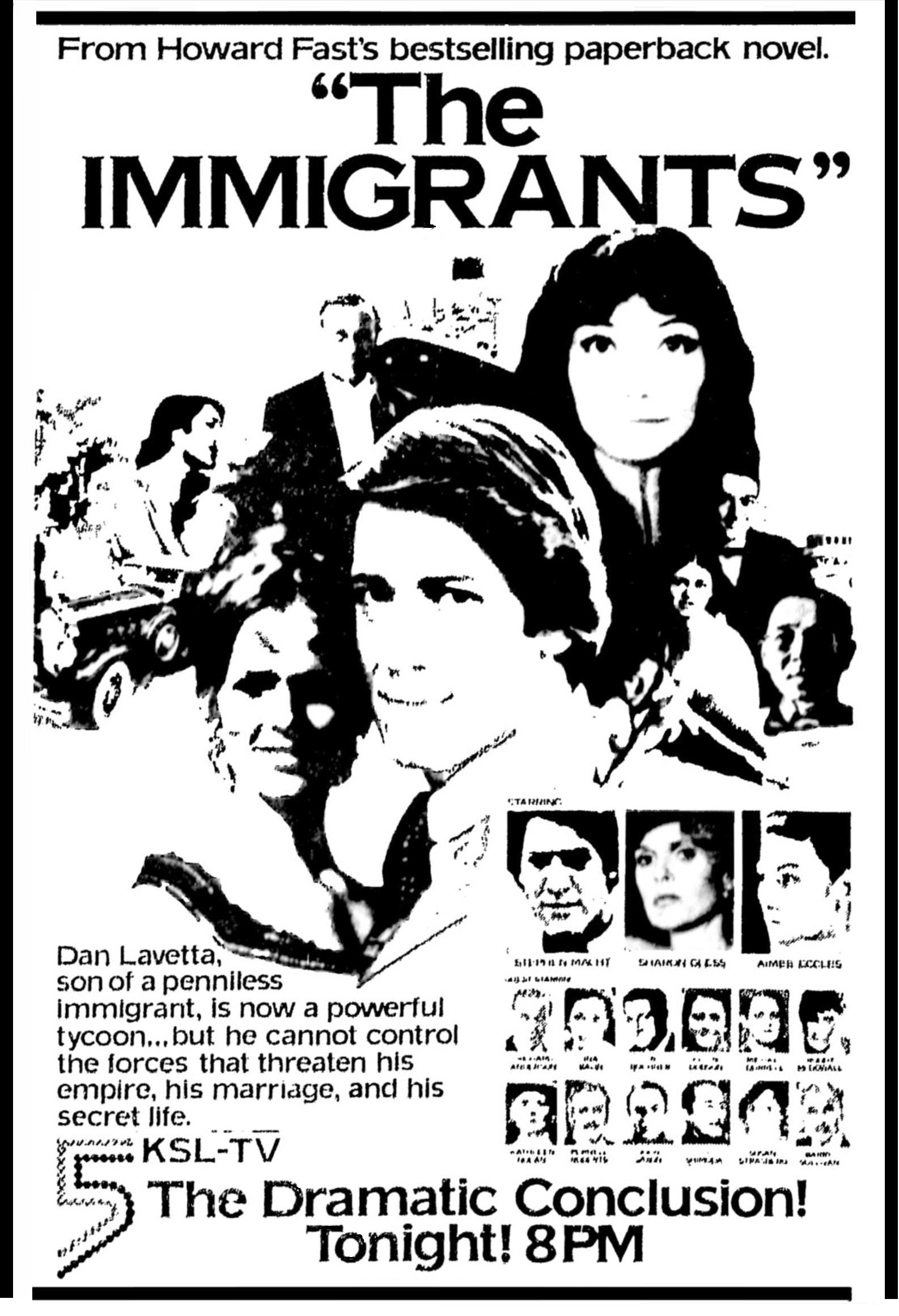 The Immigrants (1978) Screenshot 3 