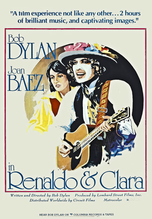 Renaldo and Clara (1978) starring Bob Dylan on DVD on DVD
